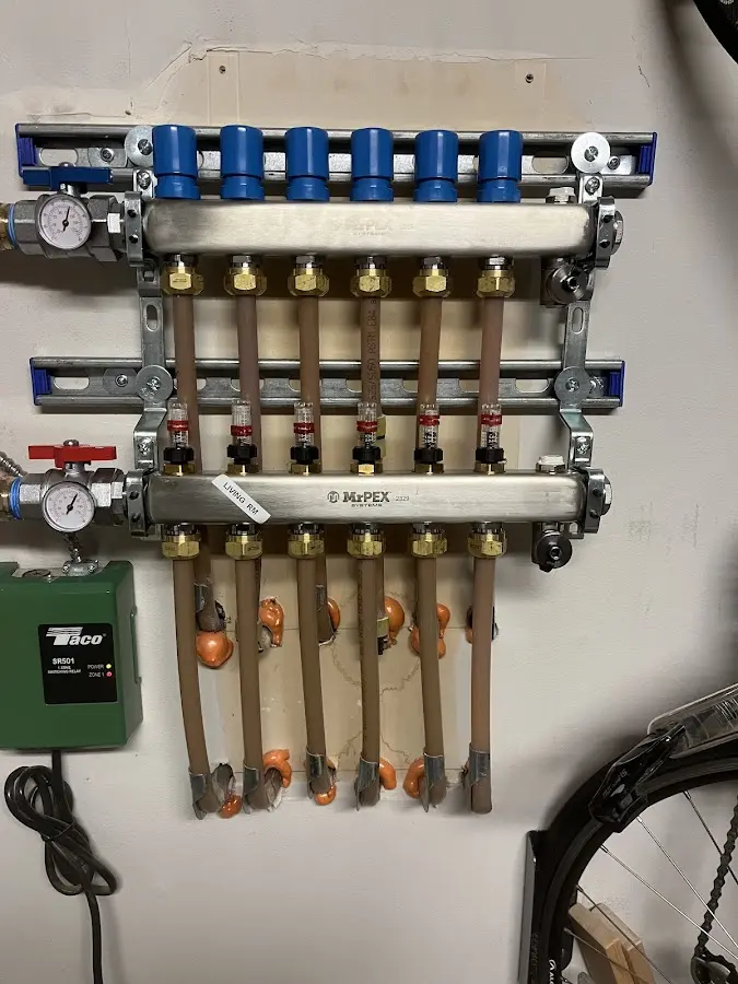 Plumber performing Gas Leak Detection at a residential property in Pike Road